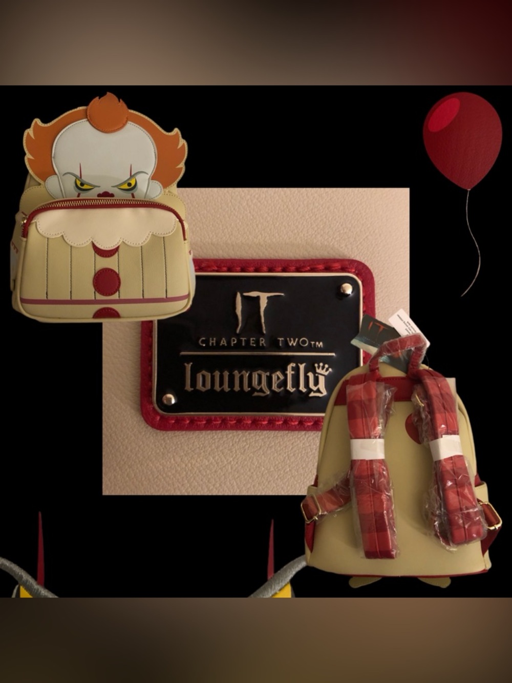 IT Chapter Two Pennywise Loungefly Mini Backpack